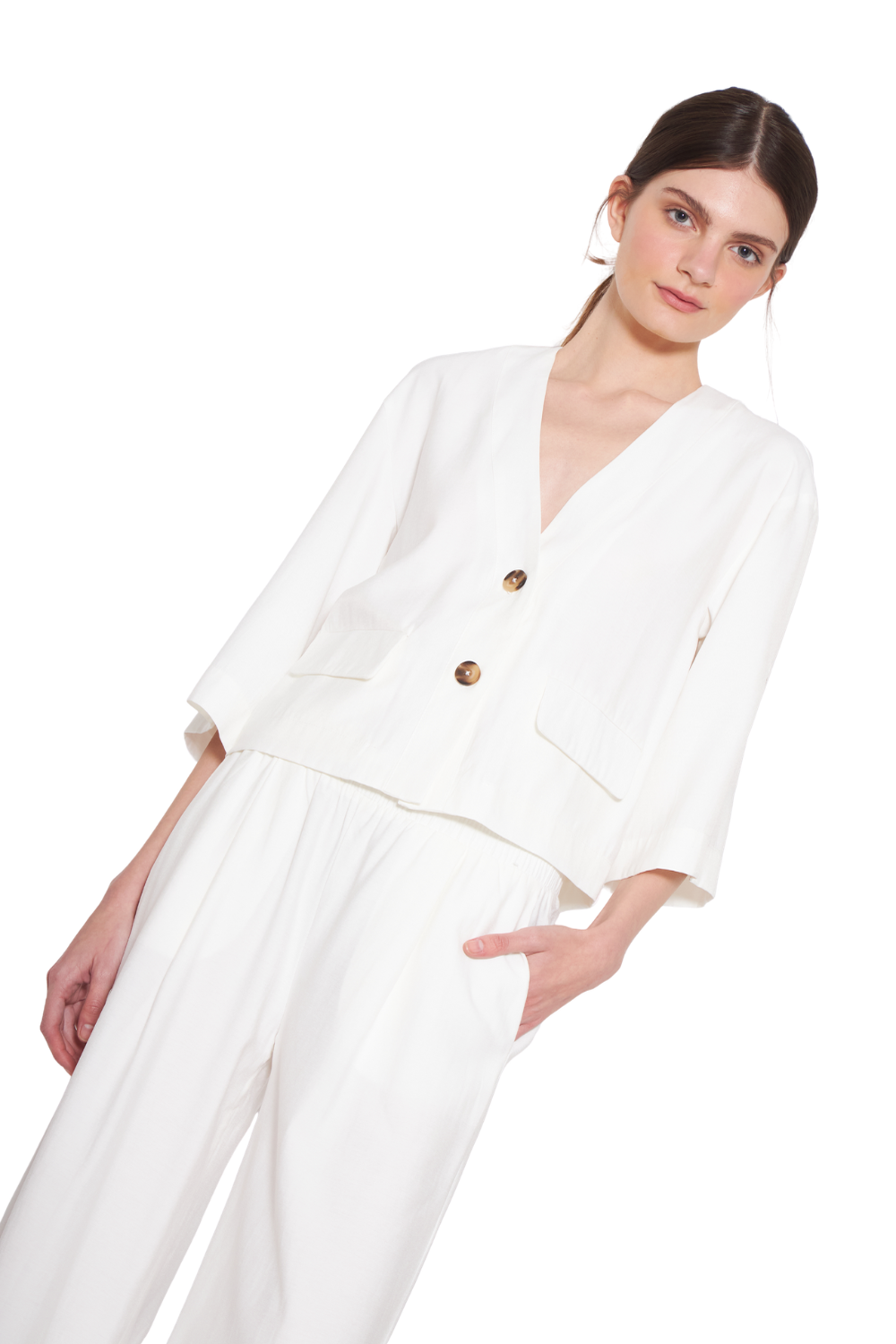 Blusa Luz blanca Jacinta Tienda-2