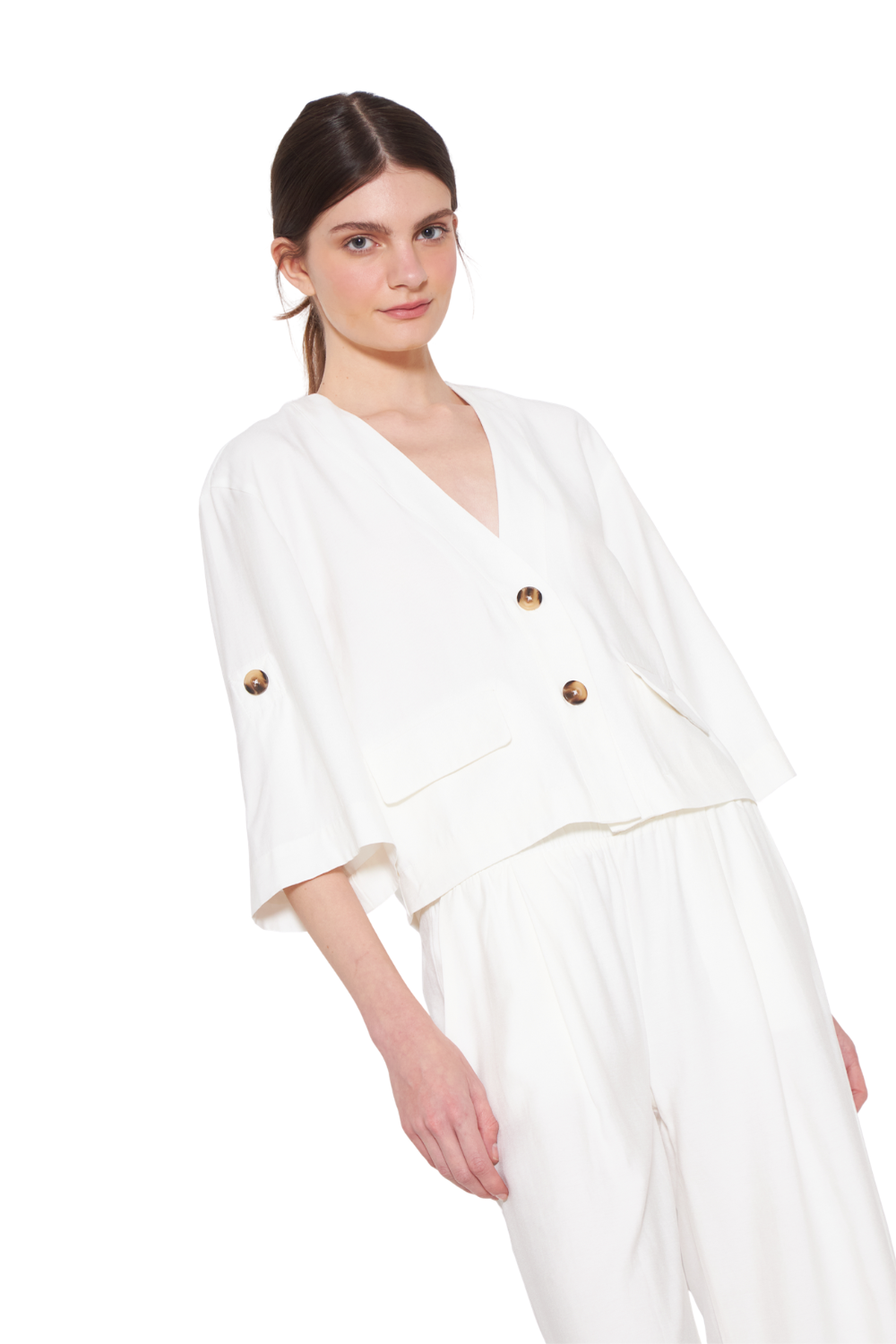 Blusa Luz blanca Jacinta Tienda-3