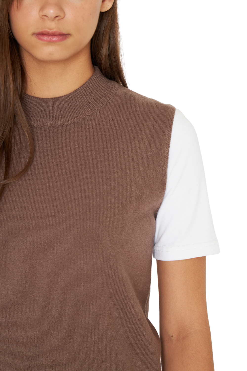 Chaleco Sam chocolate Jacinta Tienda-5