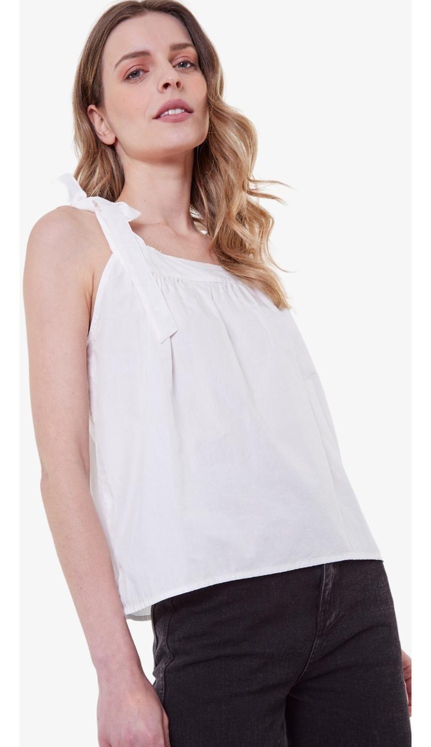 Blusa Camille Blanca Jacinta Tienda-3