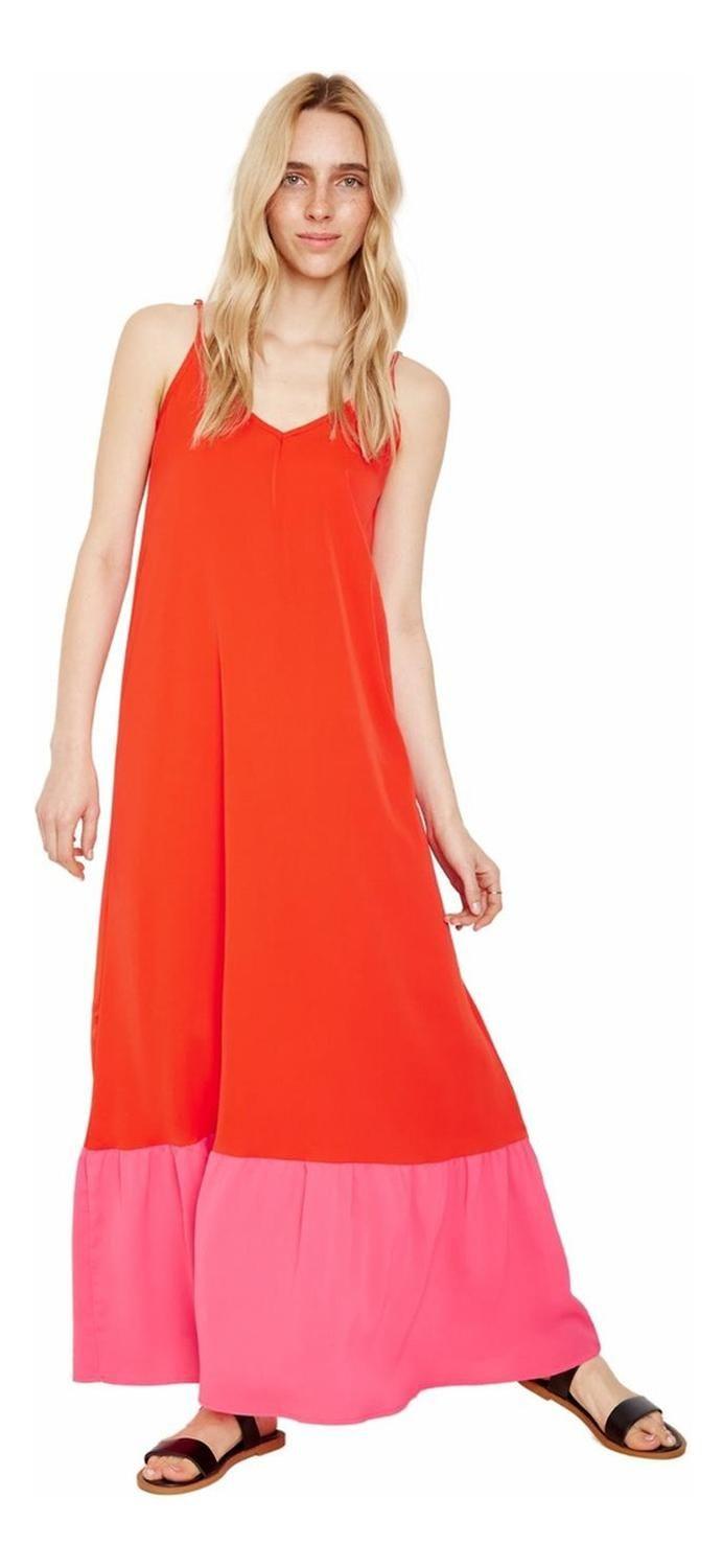 Vestido Libra Ii Rojo Fucsia Jacinta Tienda-4