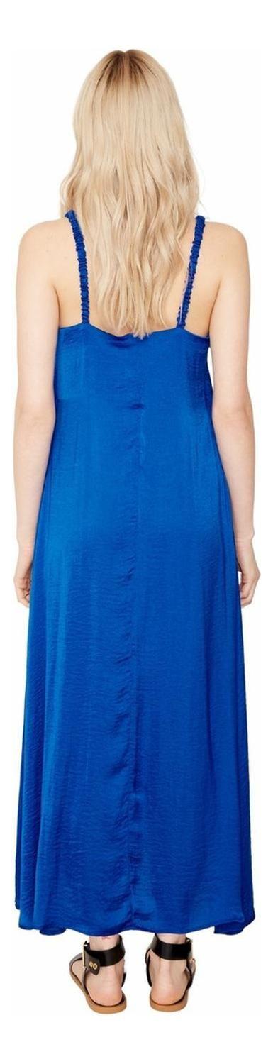 Vestido Amy Azul Jacinta Tienda  M azul XS azul-3