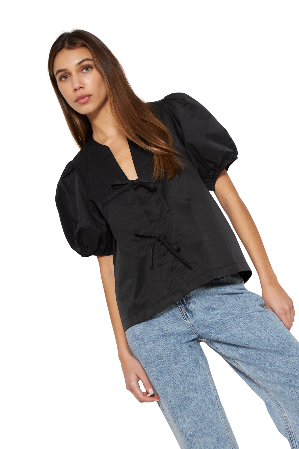 Blusa Cami negra Jacinta Tienda-2