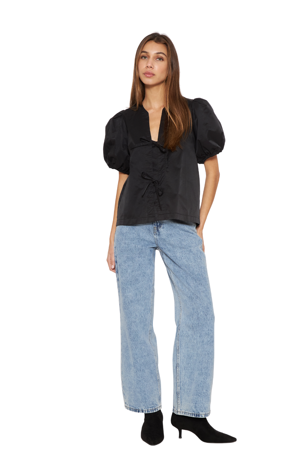 Blusa Cami negra Jacinta Tienda-3
