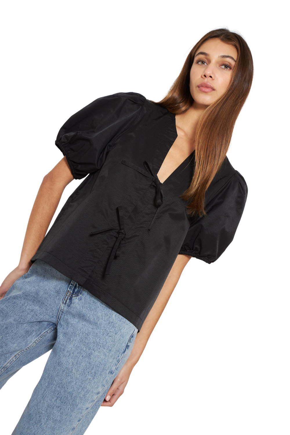 Blusa Cami negra Jacinta Tienda-4