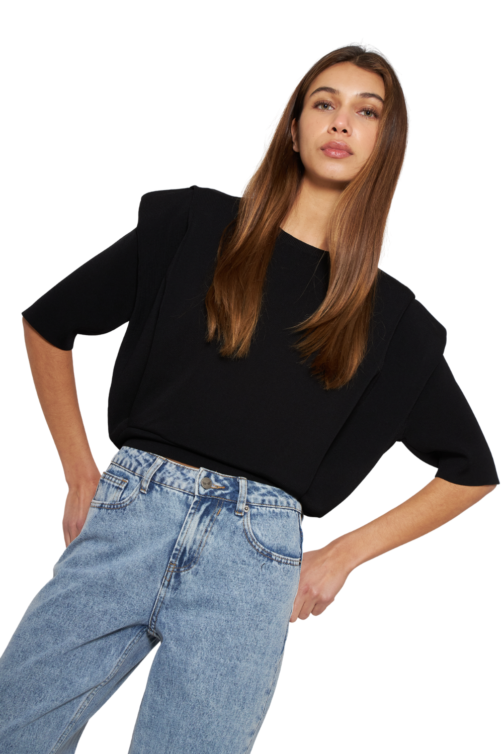 Polera Mila negra Jacinta Tienda-3