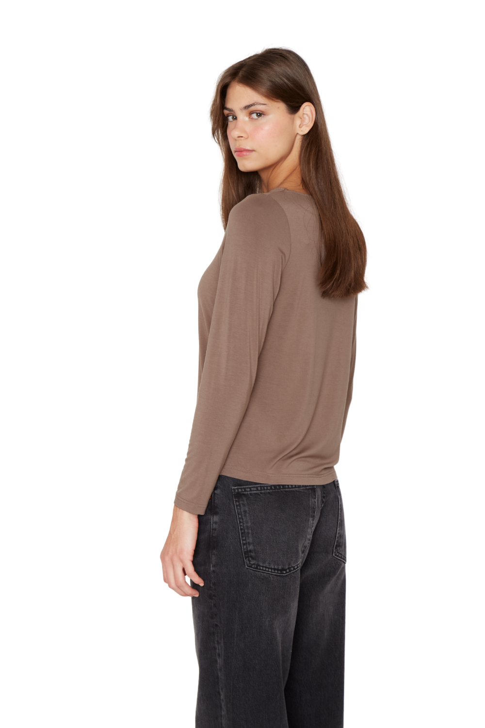 Polera Bianca II café Jacinta Tienda-4