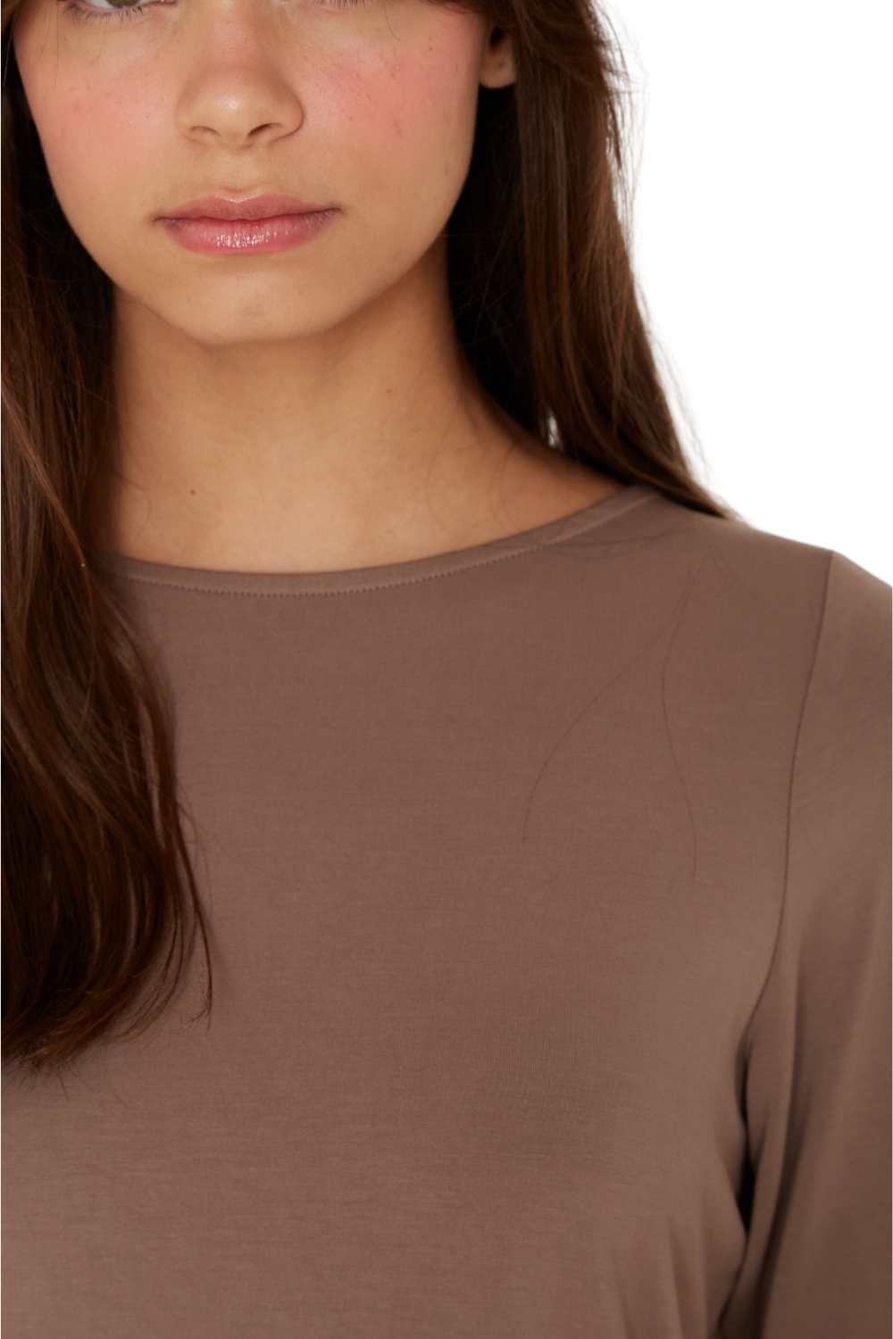 Polera Bianca II café Jacinta Tienda-5