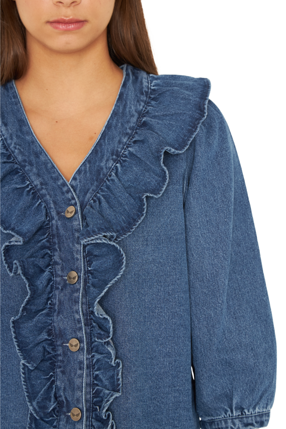 Blusa Celine azul Jacinta Tienda-5