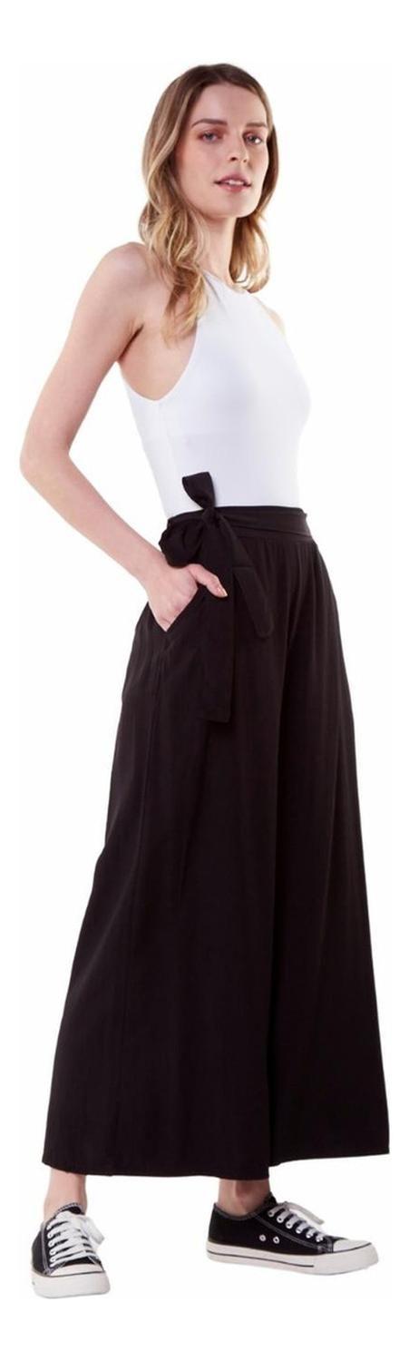 Pantalón Greta Midi Ii Negro-2