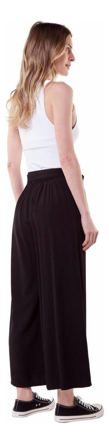 Pantalón Greta Midi Ii Negro-3