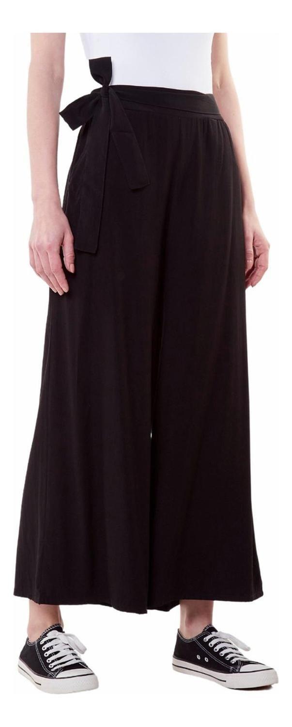 Pantalón Greta Midi Ii Negro-5