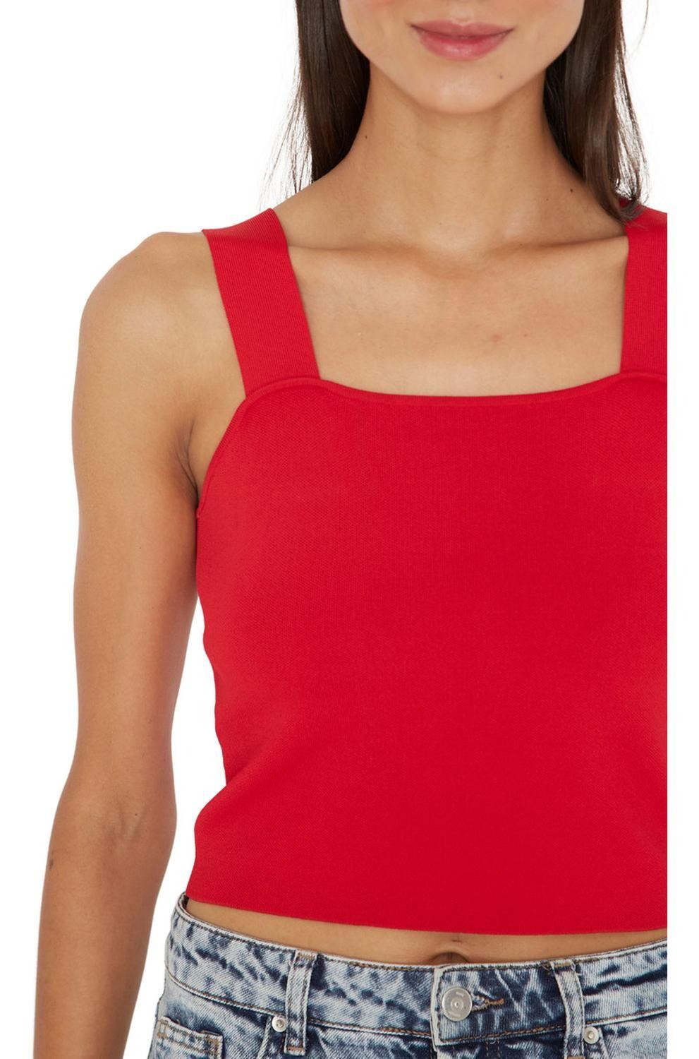 Top Clara Rojo Jacinta Tienda-5