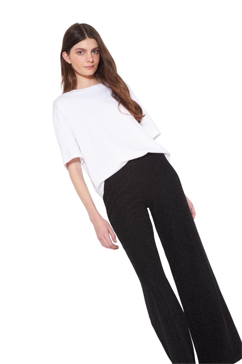 Pantalón Glitter negro Jacinta Tienda-2