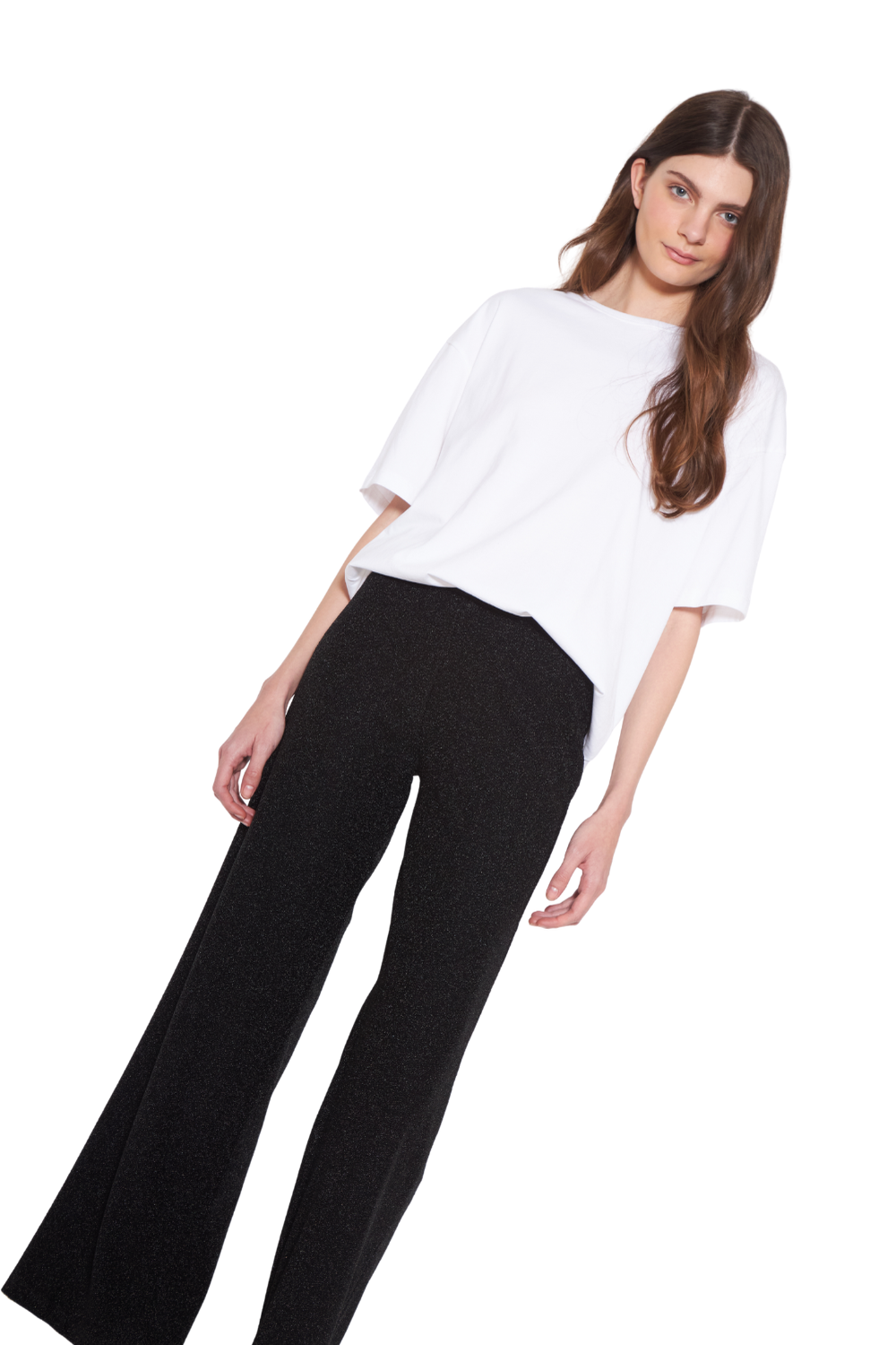 Pantalón Glitter negro Jacinta Tienda-4