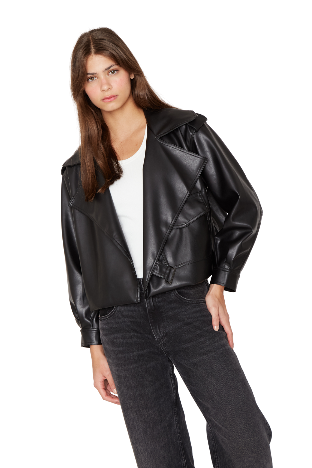 Chaqueta Jess negra Jacinta Tienda-2