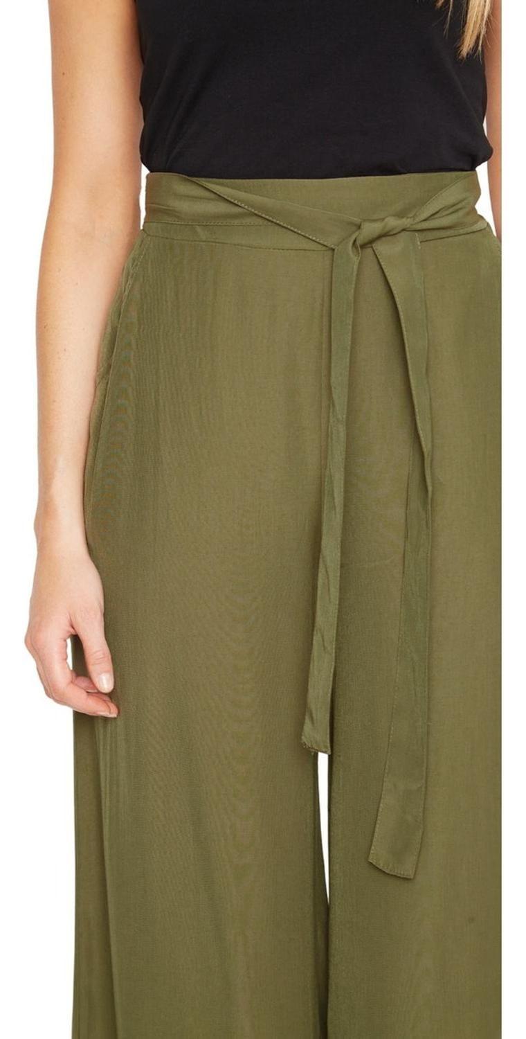 Pantalón Greta Largo Iii Verde Jacinta Tienda-6