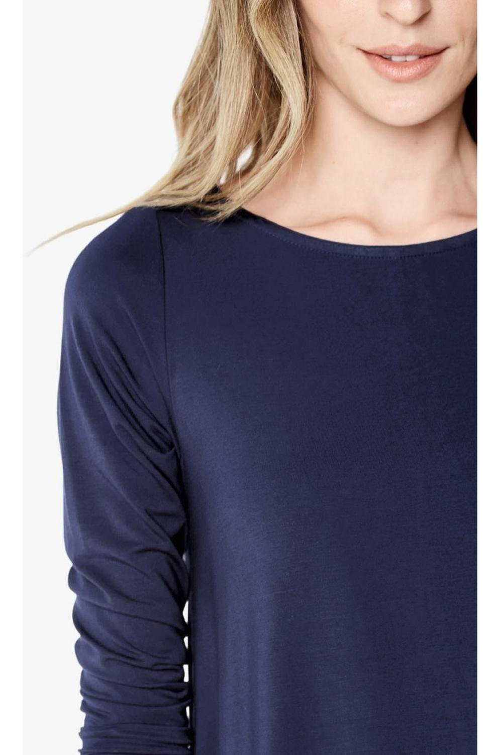 Polera Bianca Campana Azul-5