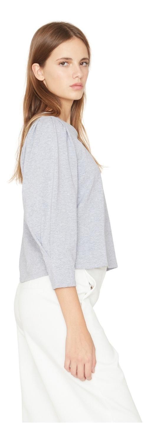 Polera Alicia Iii gris Jacinta Tienda-1
