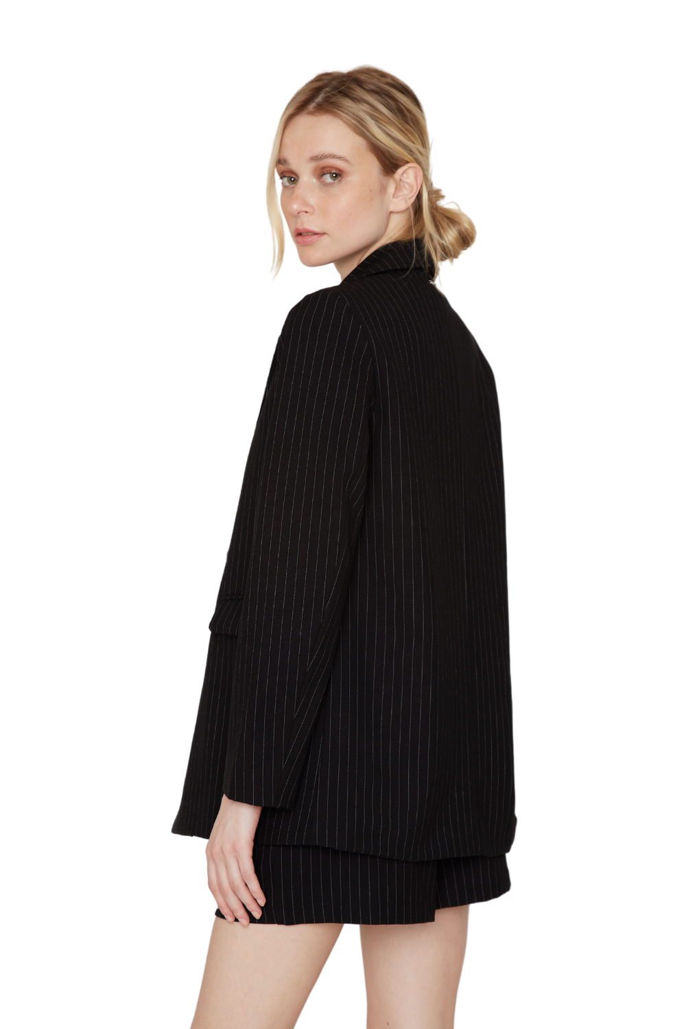 Blazer Owen rayas negro Jacinta Tienda-3