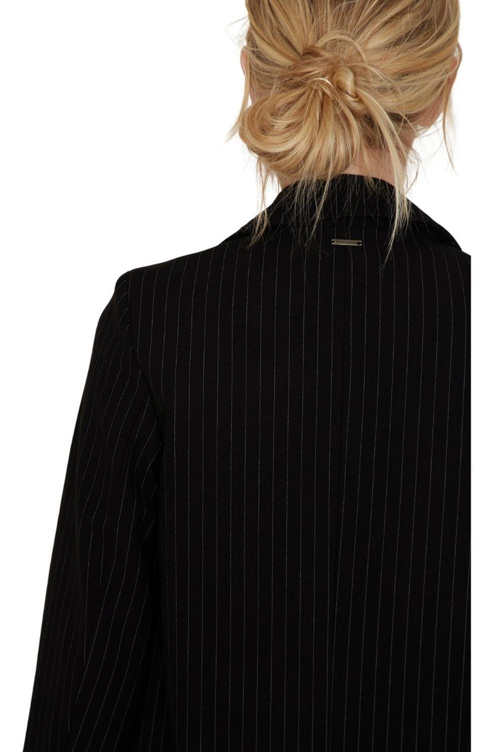 Blazer Owen Rayas Negro Jacinta Tienda-7