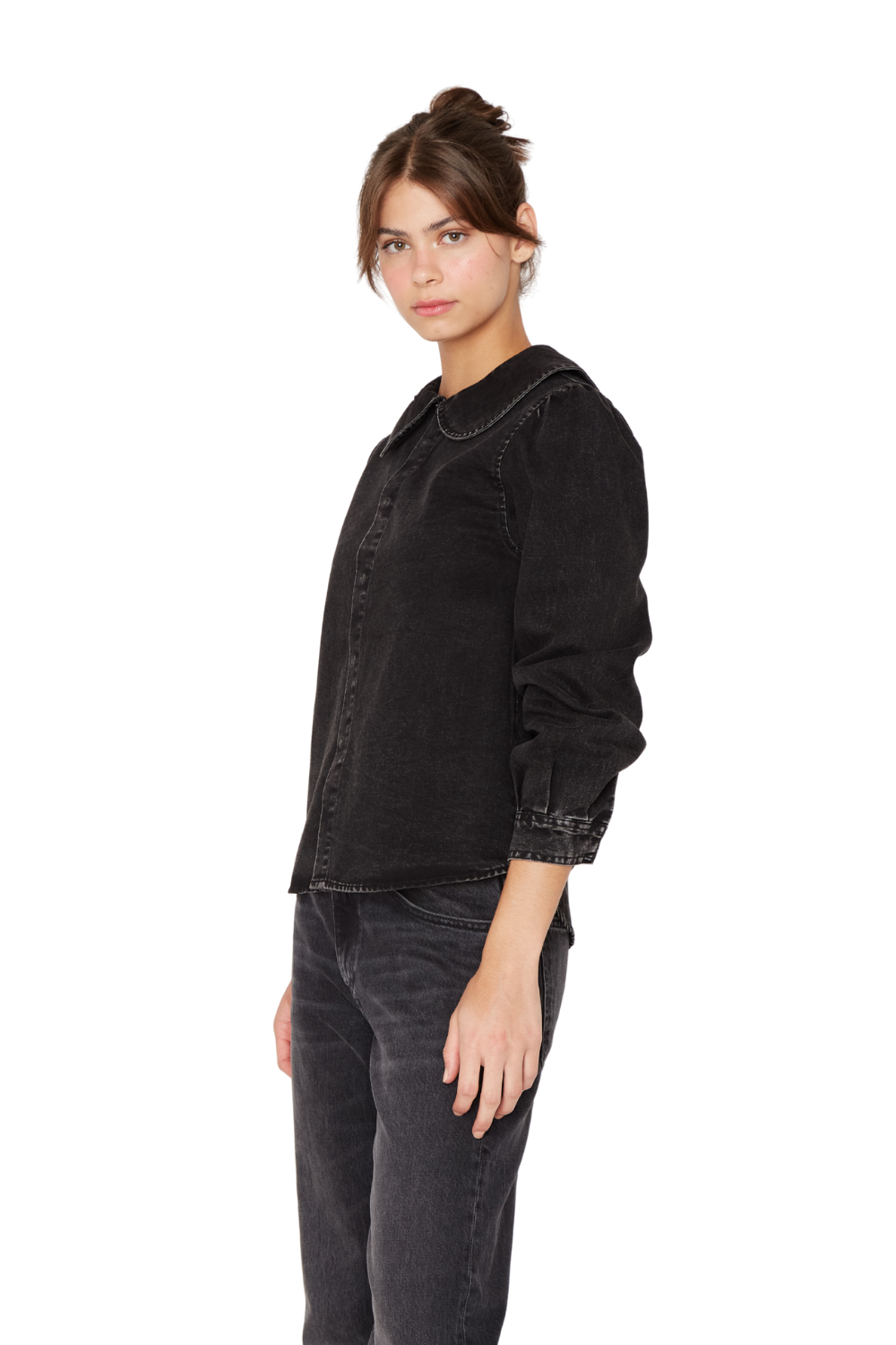 Blusa Ema negra Jacinta Tienda-2