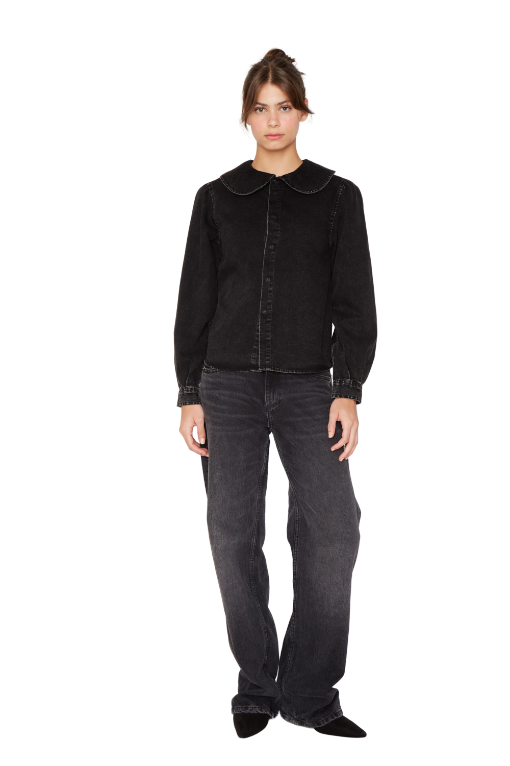 Blusa Ema negra Jacinta Tienda-5