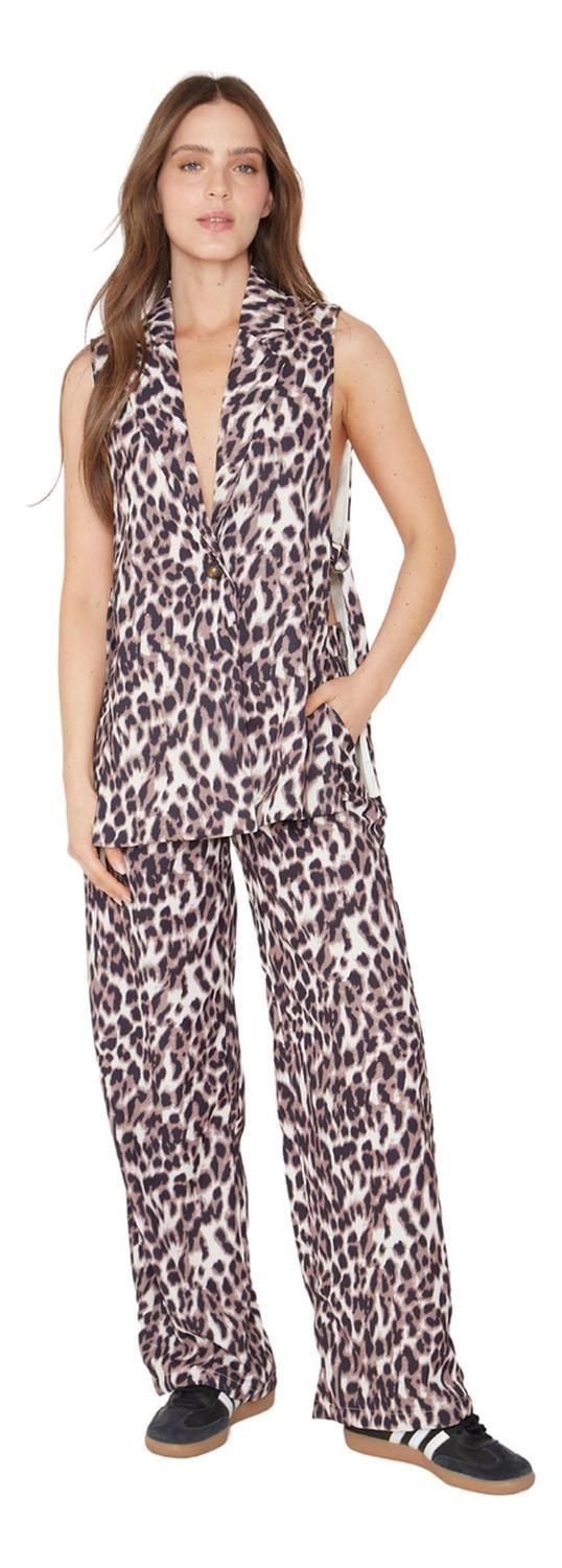 Blazer Elsa Animal Print Jacinta Tienda-3