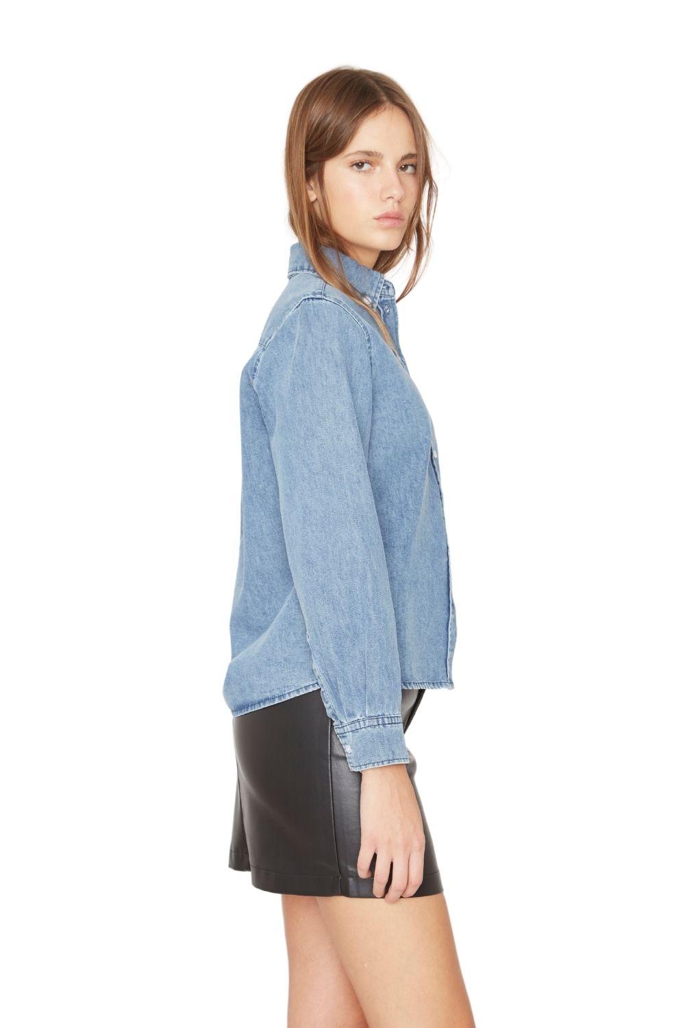 Camisa Denim azul-2