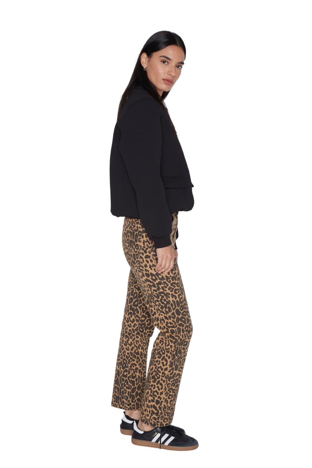 Pantalon Animal Print camel Jacinta Tienda-1