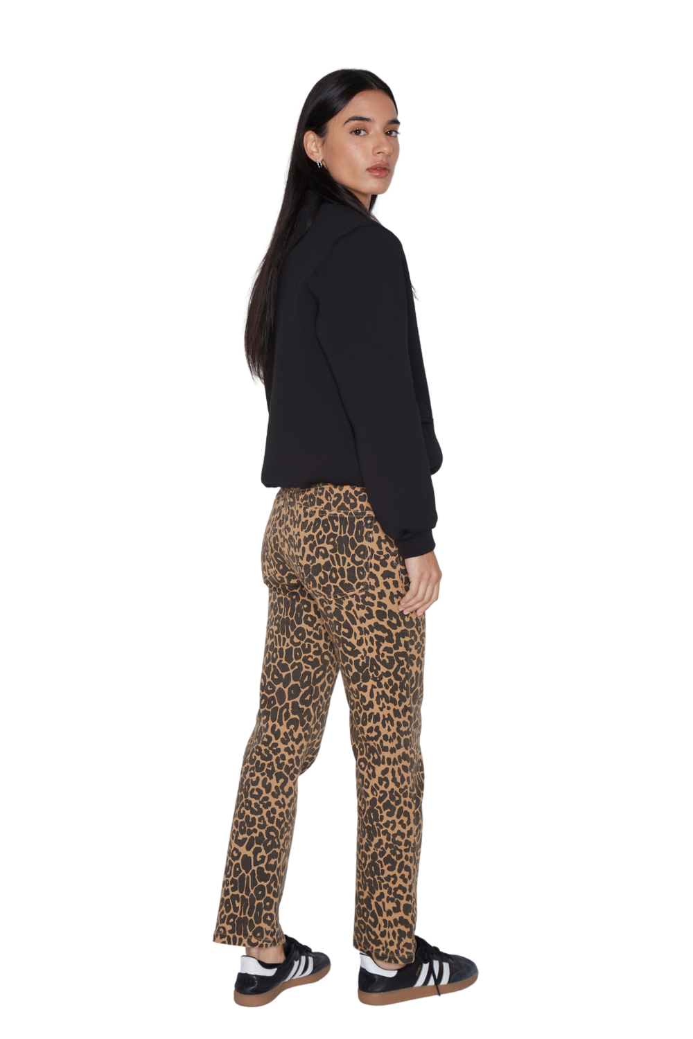 Pantalon Animal Print camel Jacinta Tienda-2