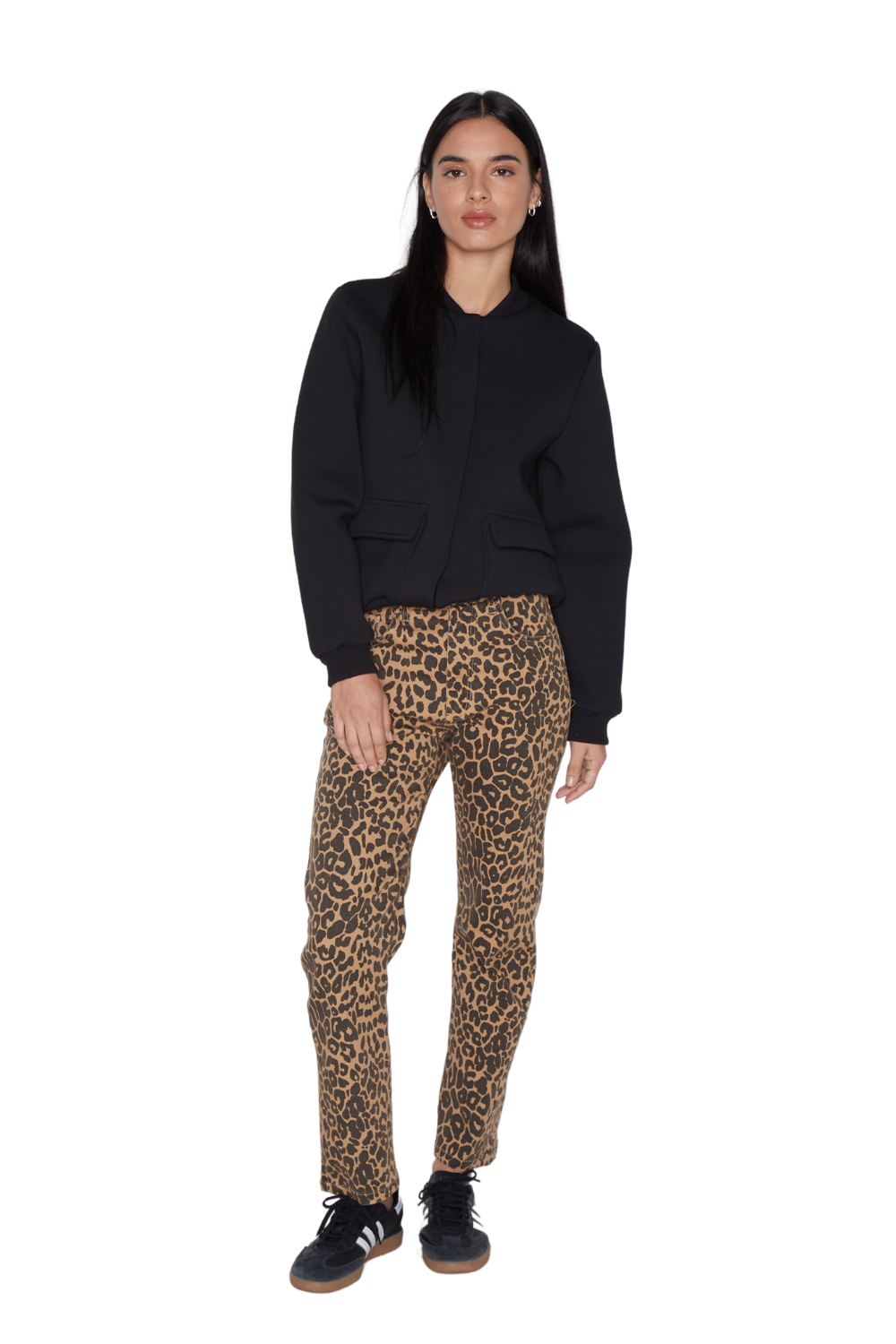 Pantalon Animal Print camel Jacinta Tienda-4