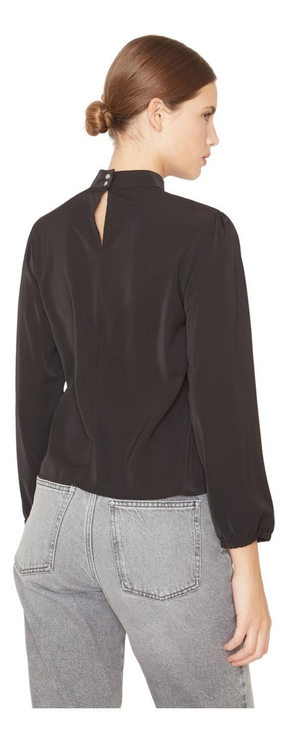 Blusa Paula Ii Negra Jacinta Tienda-2