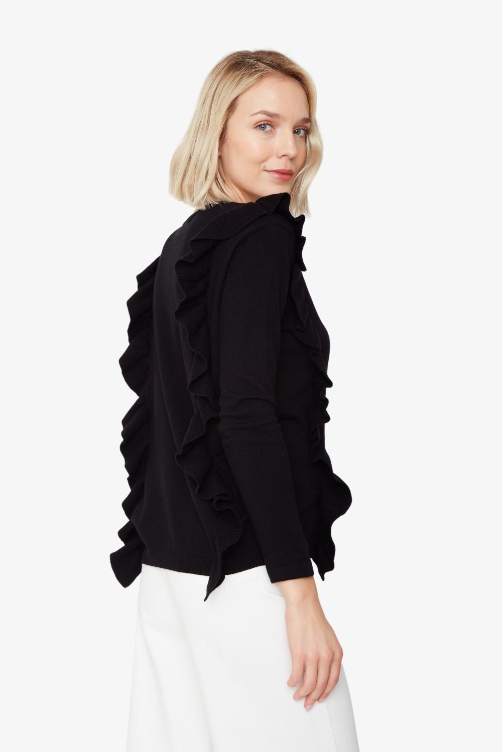 Chaleco Juanita negro Jacinta Tienda-3