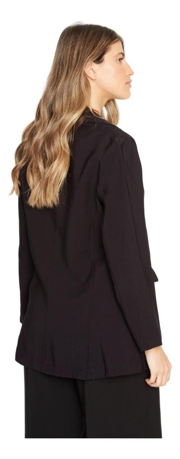 Blazer Laura Ii Negro Jacinta Tienda-3