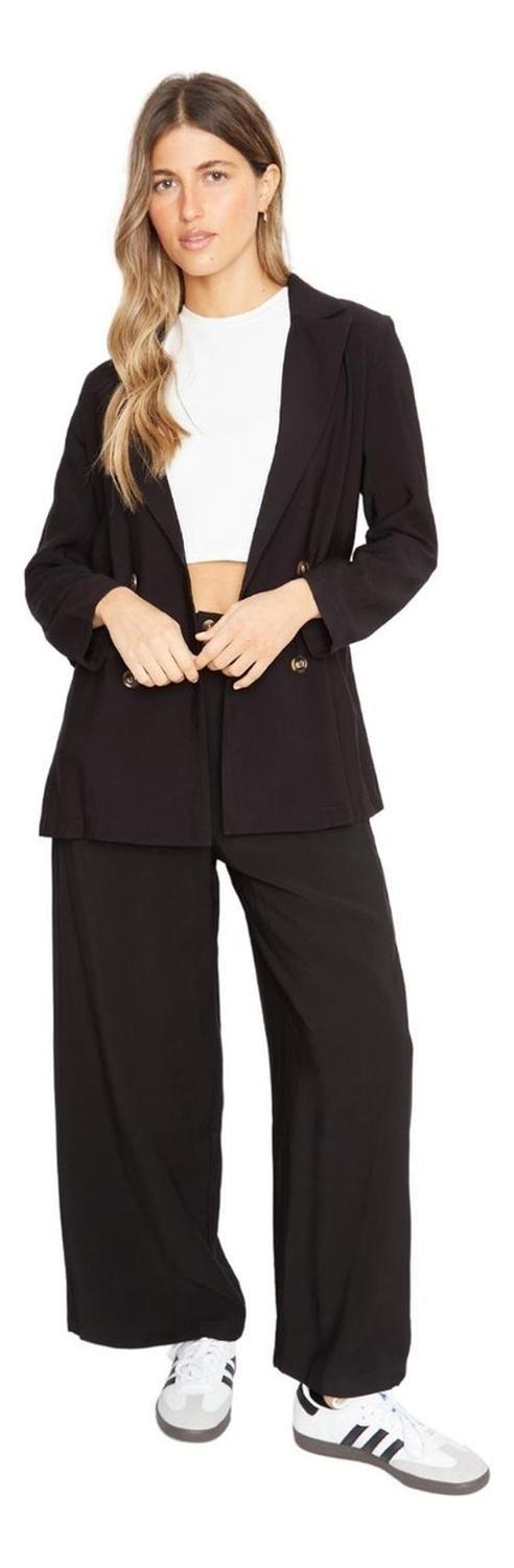 Blazer Laura Ii Negro Jacinta Tienda-4