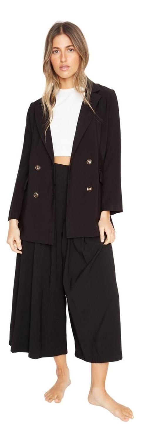 Blazer Laura Ii Negro Jacinta Tienda-5