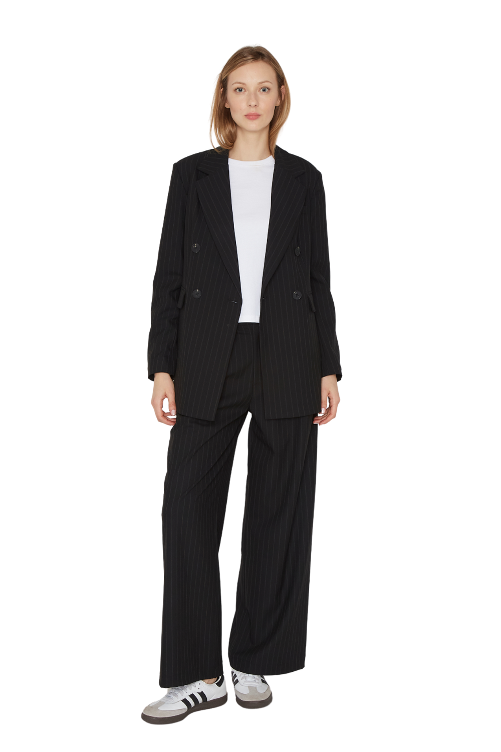 Blazer Bowen lineas negra Jacinta Tienda-5