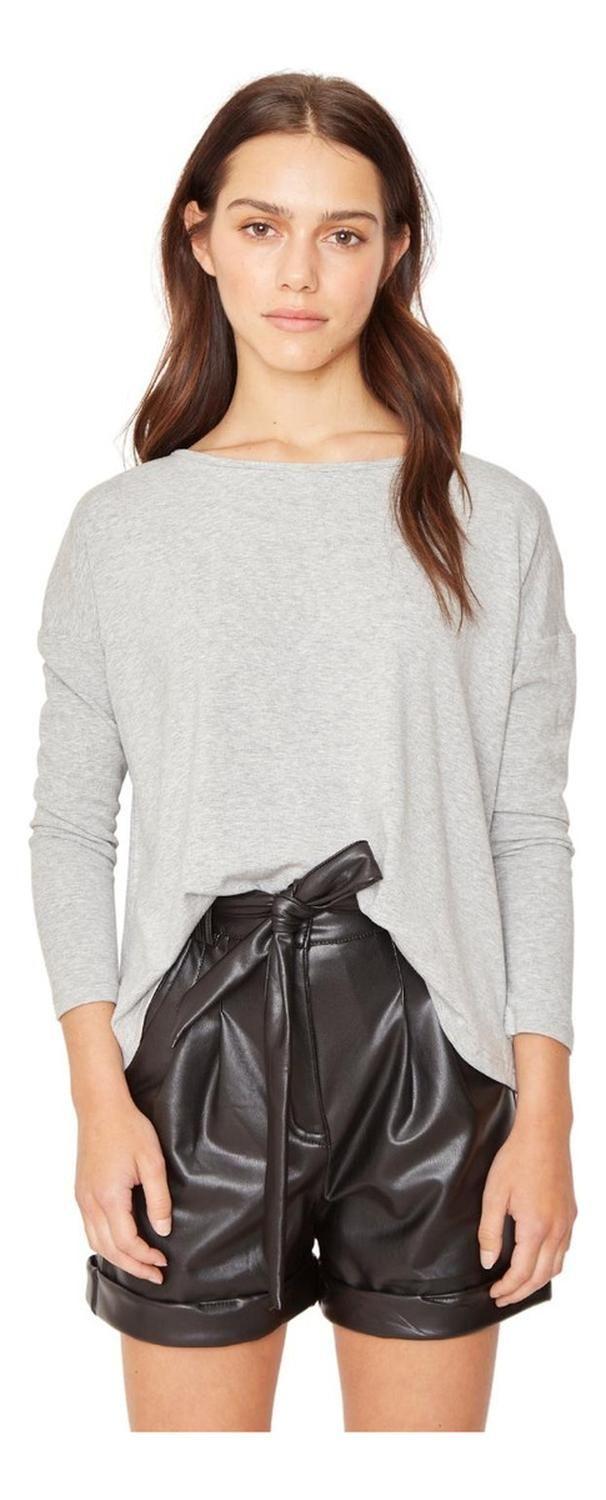 Polera Lina Ii Gris Jacinta Tienda-0