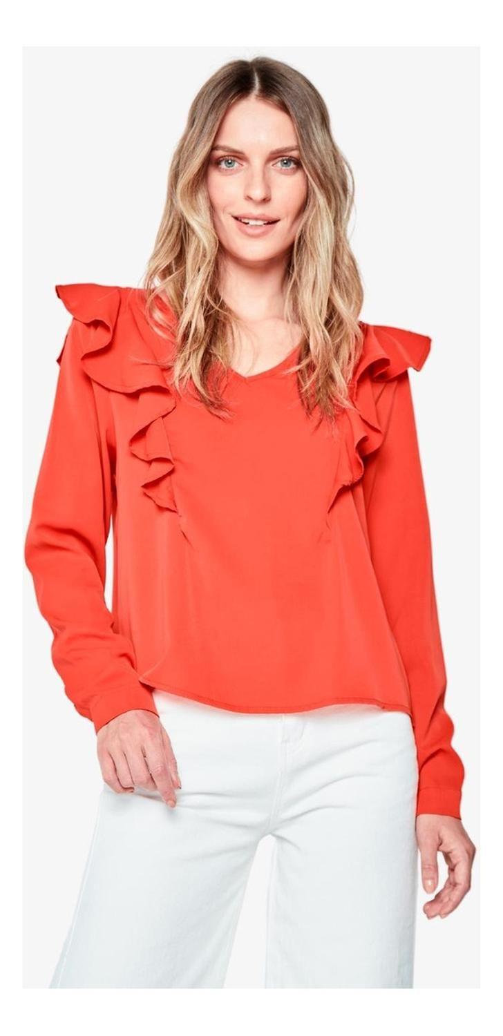 Blusa Juana Coral Jacinta Tienda-0