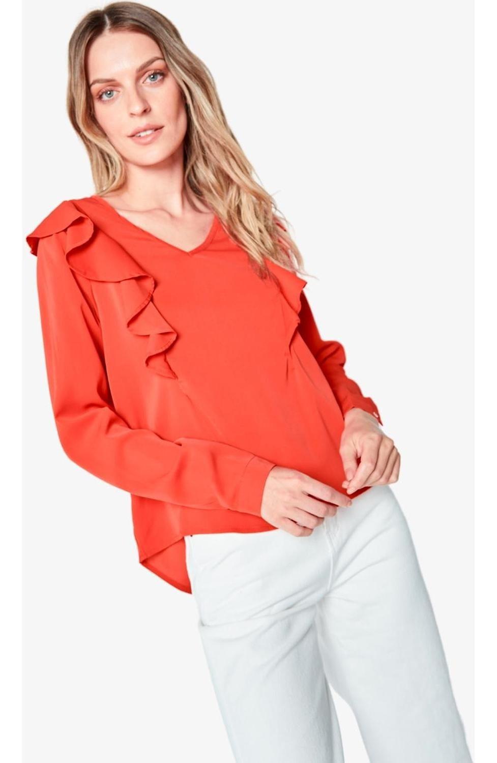 Blusa Juana Coral Jacinta Tienda-3