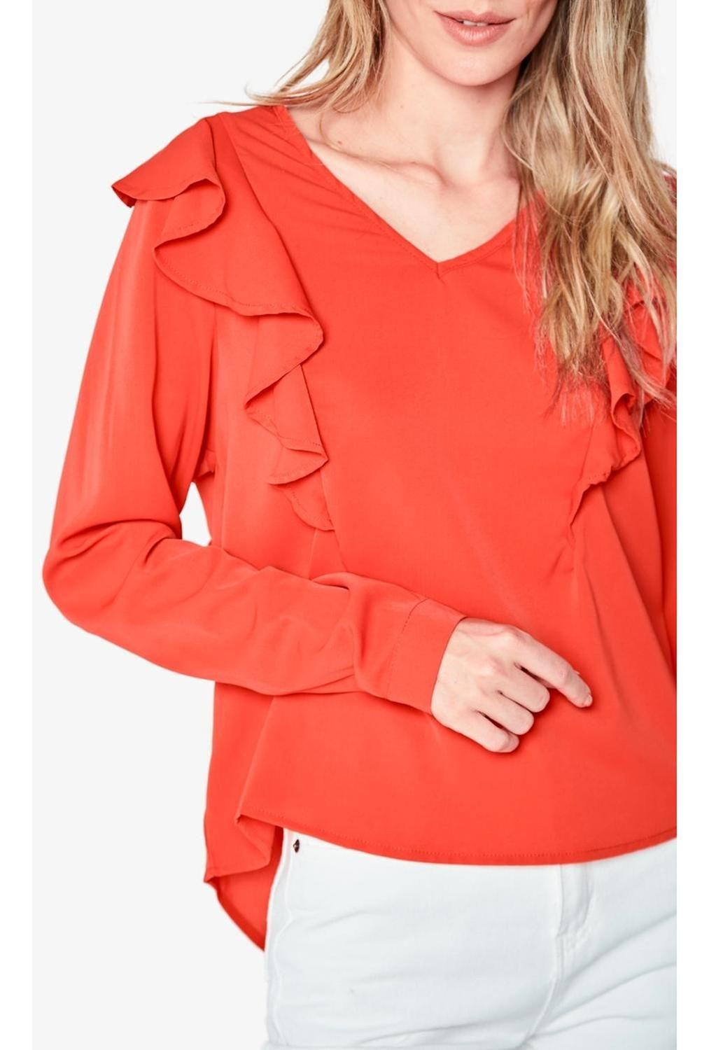 Blusa Juana Coral Jacinta Tienda-4