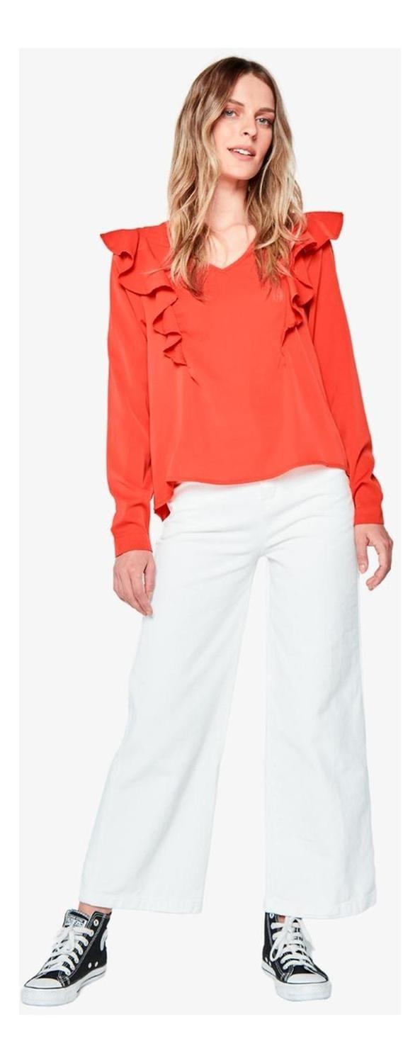 Blusa Juana Coral Jacinta Tienda-5