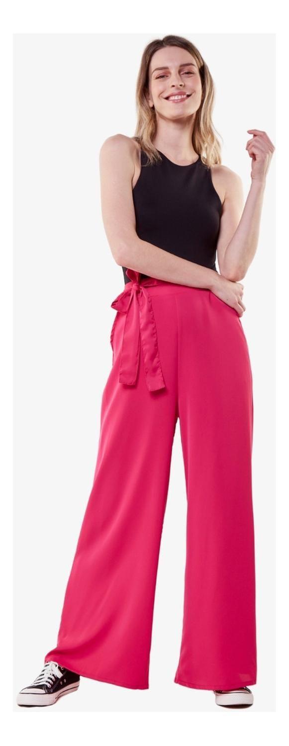 Pantalón Greta Fucsia-2