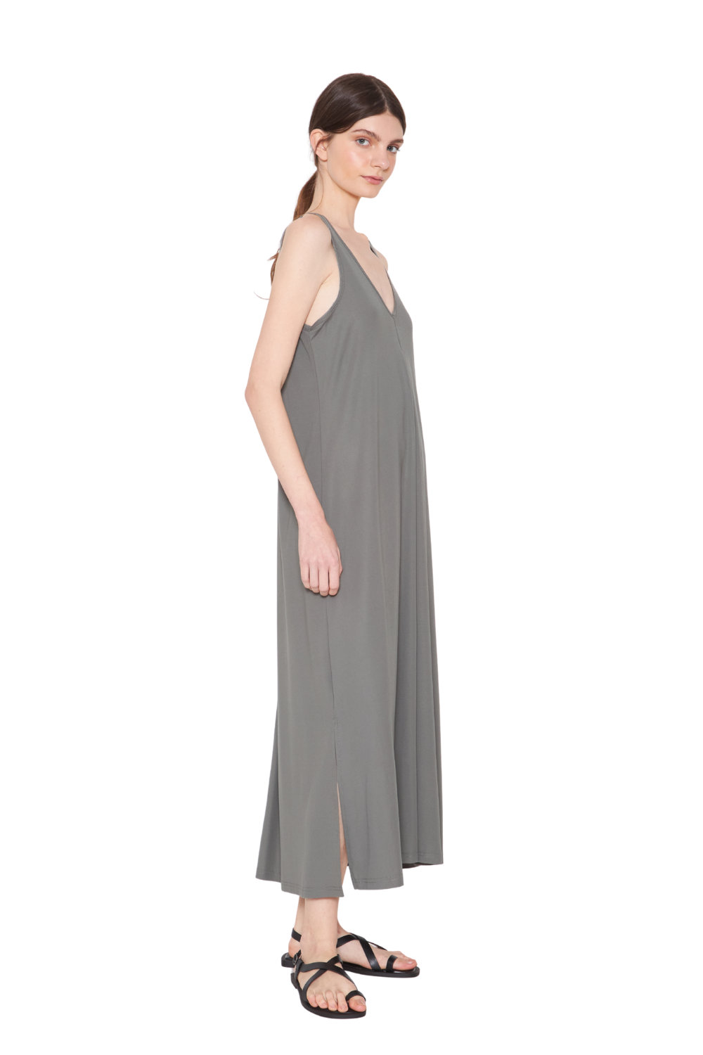 Vestido Laura verde Jacinta Tienda-1