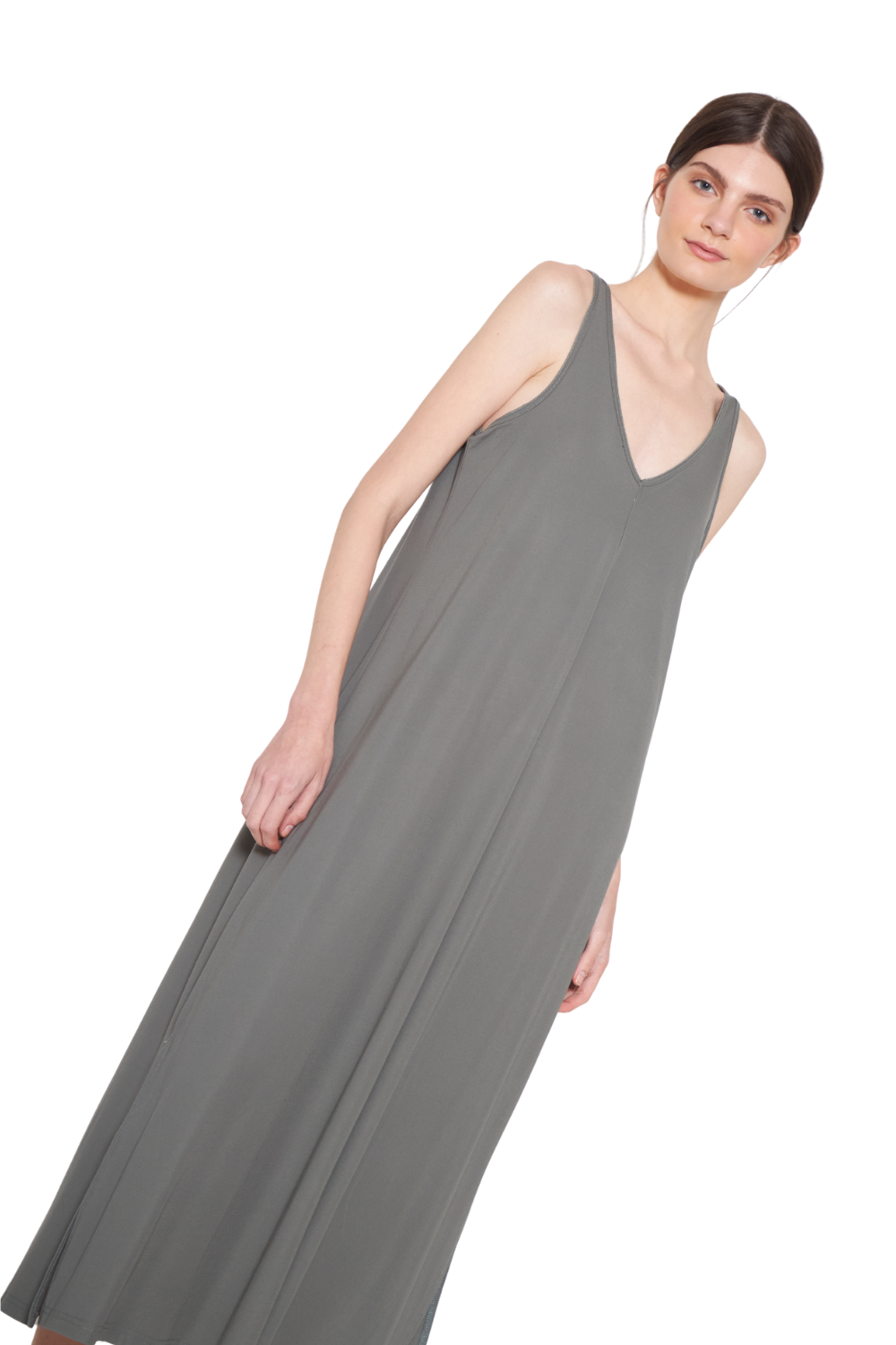 Vestido Laura verde Jacinta Tienda-2