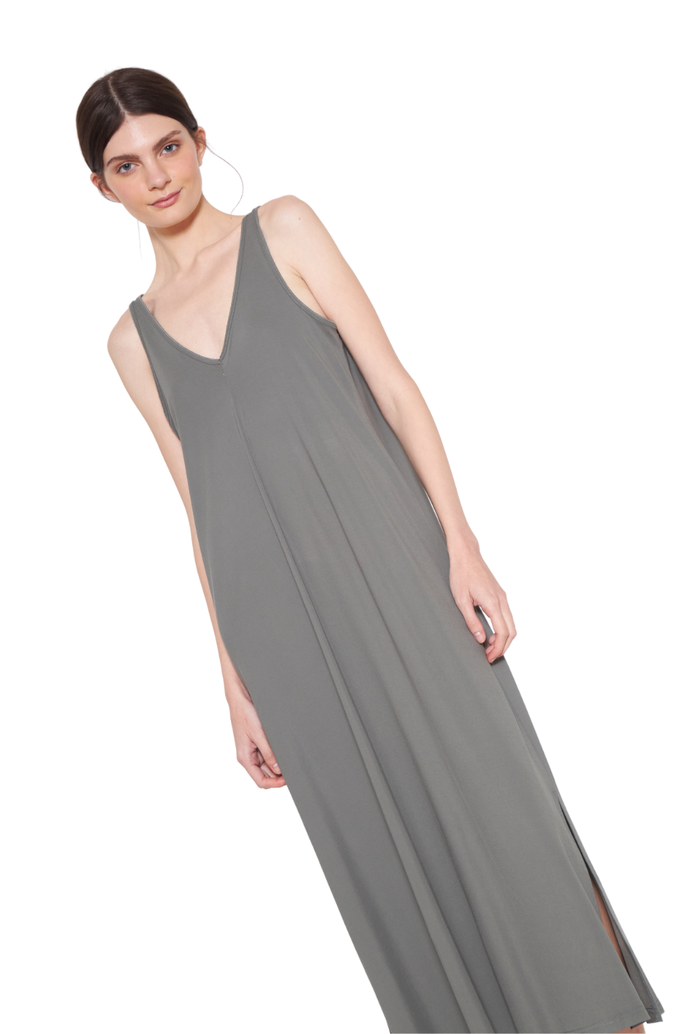 Vestido Laura verde Jacinta Tienda-3