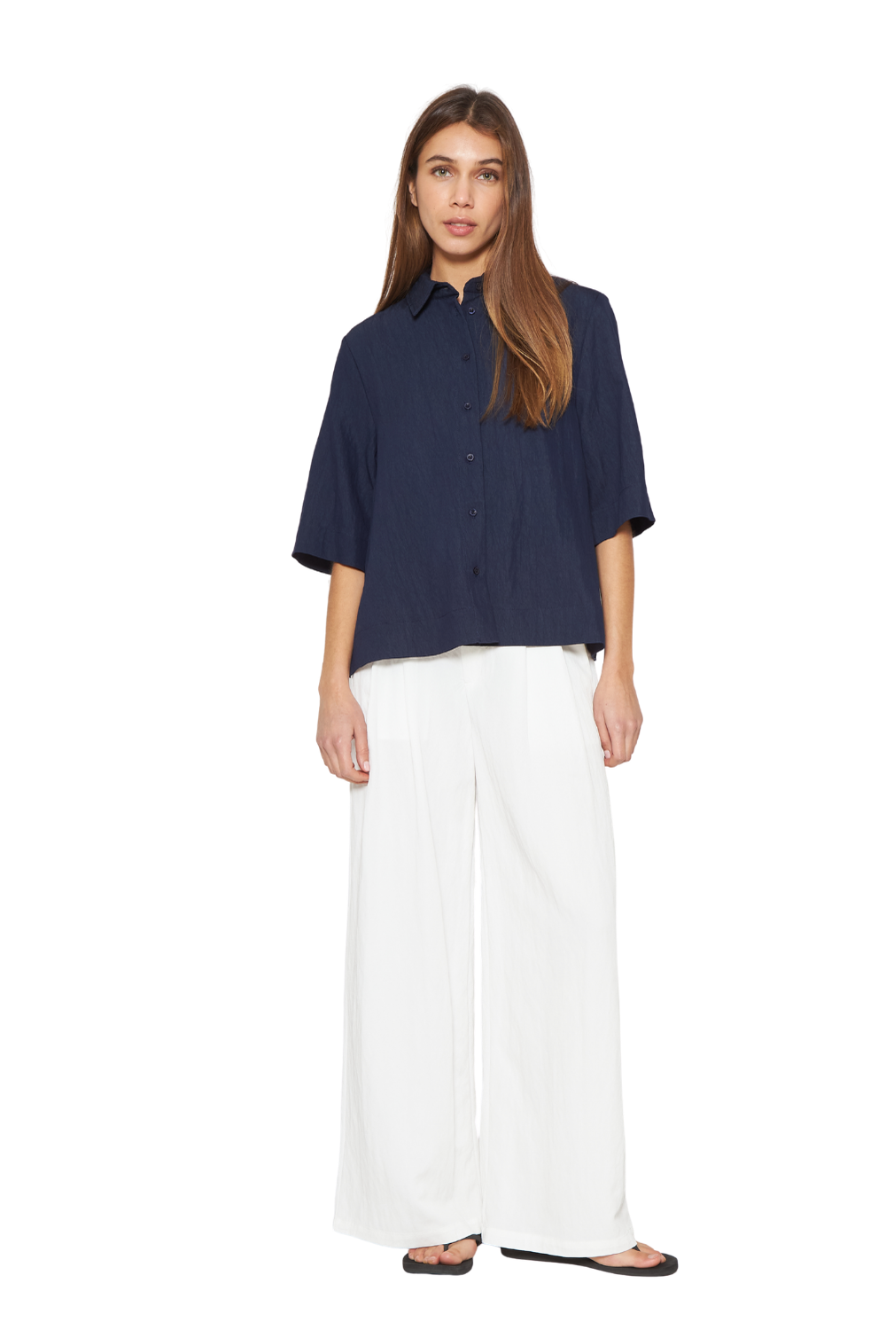Blusa Lena azul Jacinta Tienda-4
