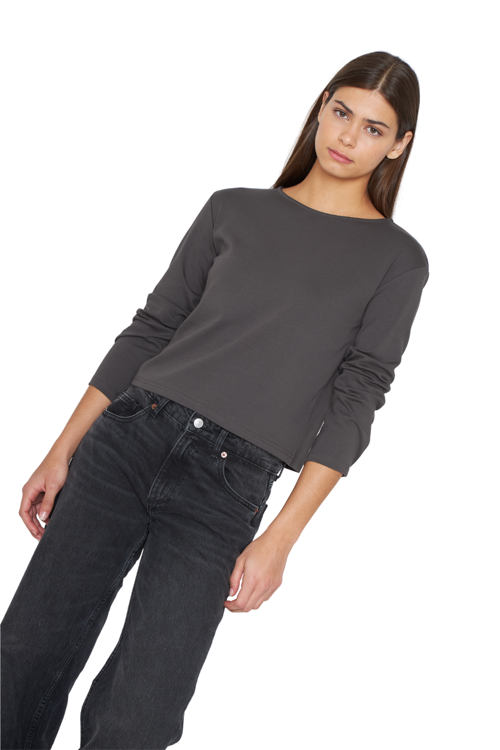 Polera Martina gris Jacinta Tienda-0