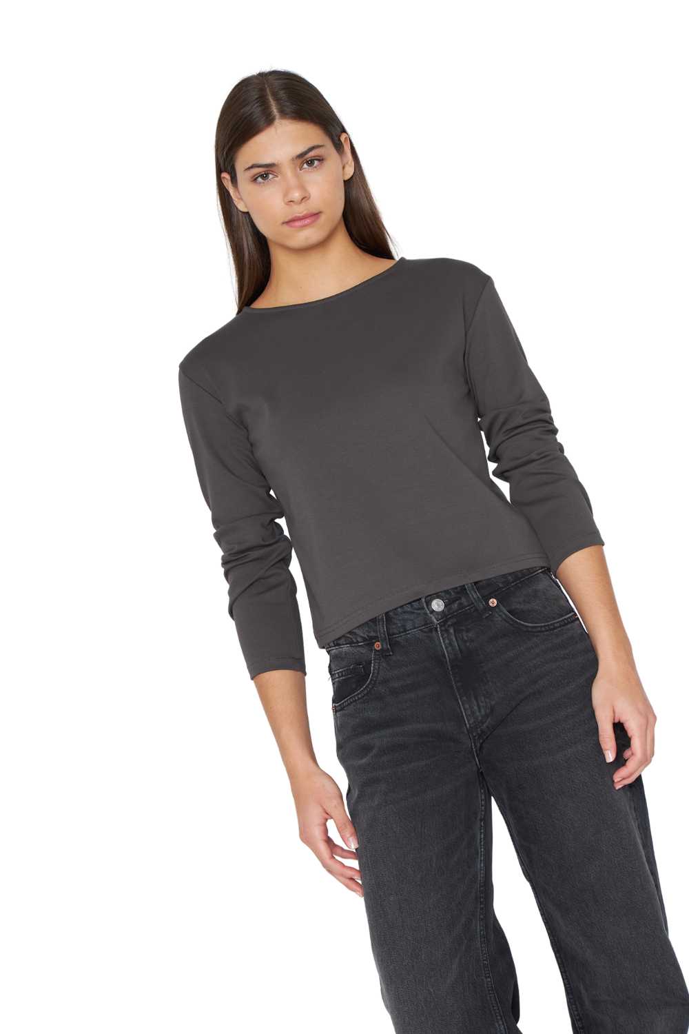 Polera Martina gris Jacinta Tienda-2